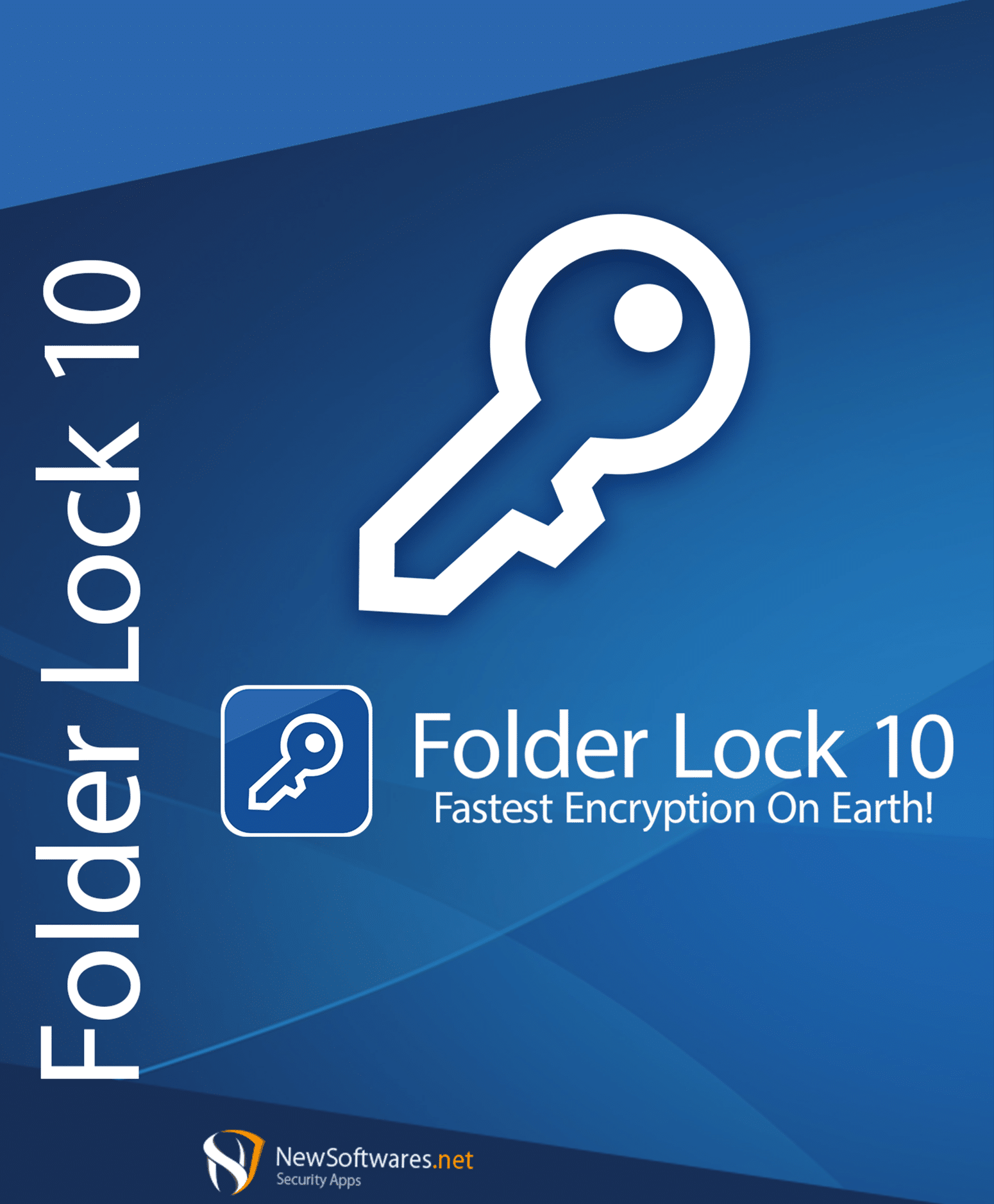 Folder Lock 10 original software boxshot